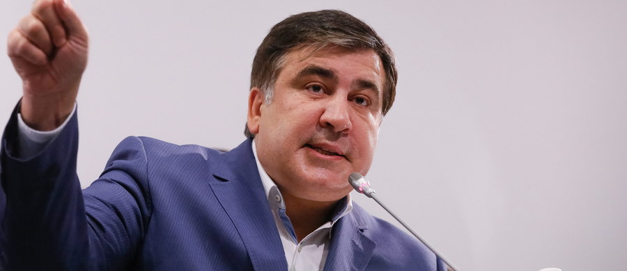 ​Były prezydent Gruzji Micheil Saakaszwili, który zrezygnował ze stanowiska gubernatora obwodu odeskiego na południu Ukrainy, zapowiedział, że tworzy w tym kraju własną partię polityczną i będzie dążył do wcześniejszych wyborów parlamentarnych.