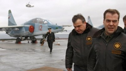 Rosyjski lotniskowiec Admirał Kuzniecow już u wybrzeży Syrii