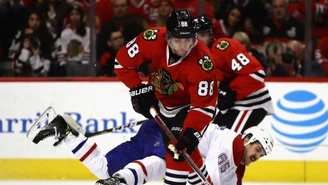 NHL: Chicago Blackhawks lepsi w meczu na szczycie