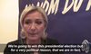 Marine Le Pen rozpoczyna kampanię prezydencką