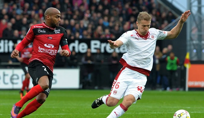EA Guingamp - Girondins Bordeaux 1-1. Bramka Igora Lewczuka