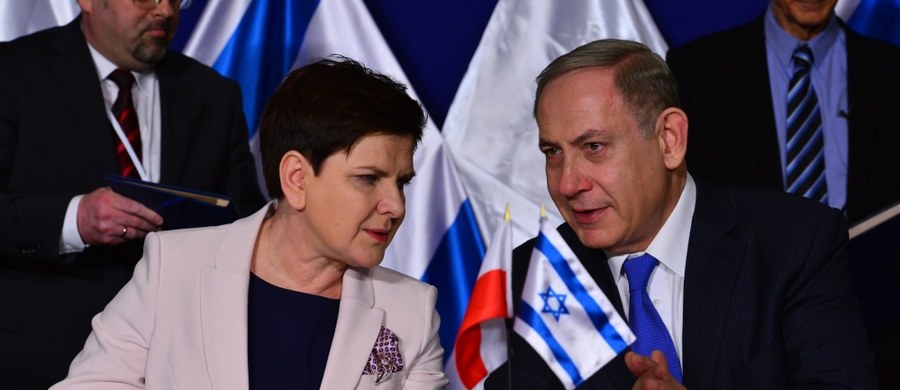 ​O potrzebie walki z antysemityzmem, wspólnej historii i projektach, szczególnie w dziedzinie nowoczesnych technologii - mówili we wtorek na wspólnej konferencji prasowej premierzy Polski i Izraela, Beata Szydło i Benjamin Netanjahu.