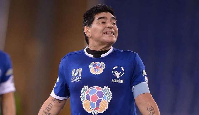 Diego Maradona przyleciał na Puchar Davisa do Zagrzebia