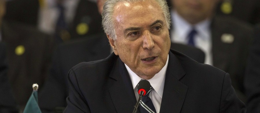 Nagranie rozmowy między byłym ministrem kultury Marcelo Calero a prezydentem Brazylii Michelem Temerem, który objął to stanowisko po impeachmencie prezydent Dilmy Rousseff w sierpniu tego roku, może rzucić na szefa państwa podejrzenia natury korupcyjnej.