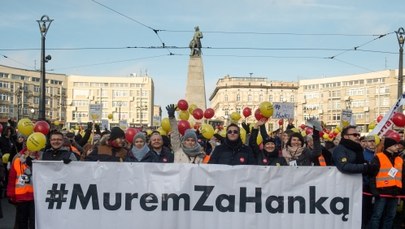 "#Murem za Hanką". Marsz poparcia dla prezydent Łodzi