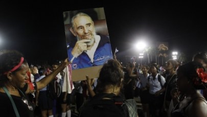 Kubańczycy pożegnali Castro. "Fidelu, twój naród jest przy tobie"