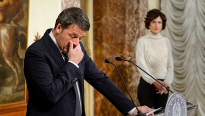 Włoska prasa o zapowiedzi dymisji Renziego: Kryzys bez precedensu
