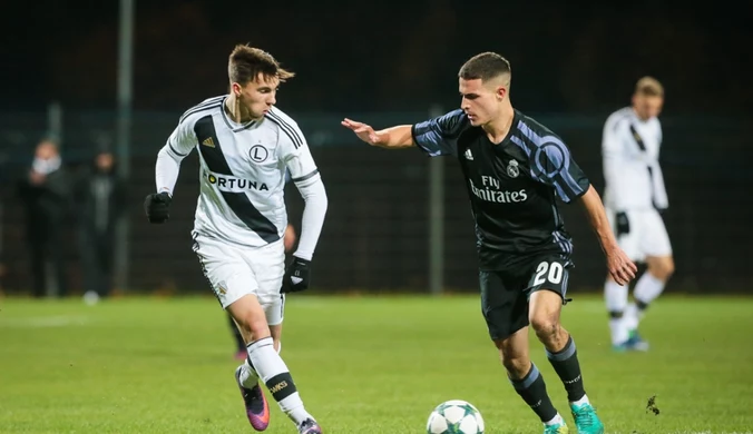 Legia Warszawa U19 - Sporting U19 2-0 w młodzieżowej Lidze Mistrzów