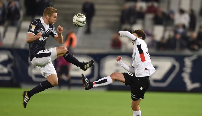 Girondins Bordeaux - OGC Nice 3-2 w Pucharze Ligi. Grał Igor Lewczuk