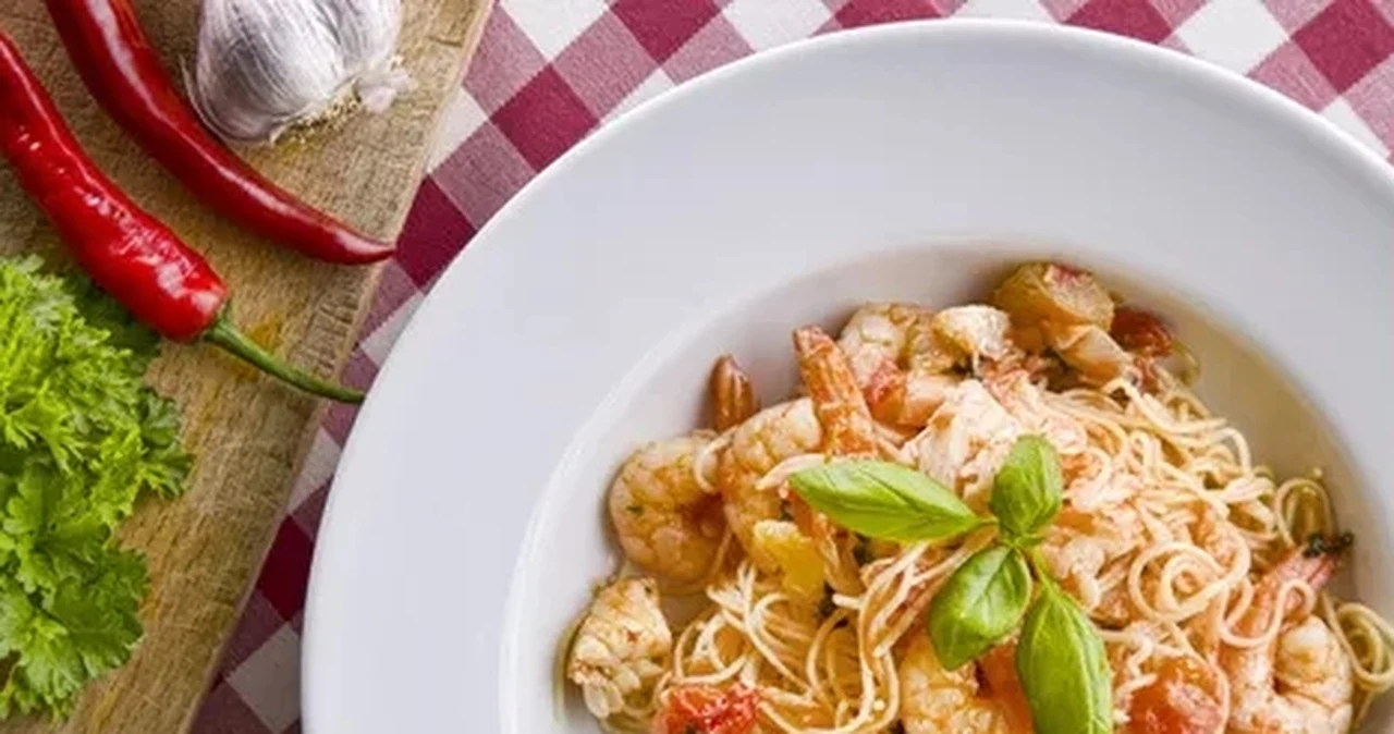 Capellini alla marinara Kobieta w INTERIA.PL