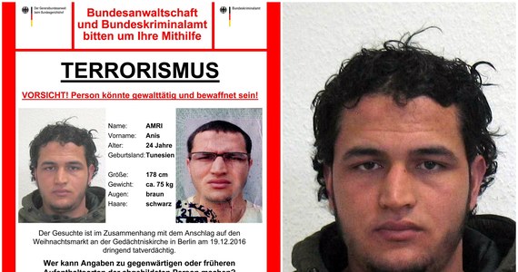 W Tunezji zatrzymano trzech mężczyzn związanych z Anisem Amrim, podejrzanym o dokonanie zamachu terrorystycznego na jarmarku bożonarodzeniowym w Berlinie - podało tunezyjskie MSW. Zatrzymań dokonano w piątek w mieście Kairuan, skąd pochodzi rodzina Amrich i które uważane jest za silny ośrodek muzułmańskich fundamentalistów. Tunezyjskie MSW ujawniło, że wśród zatrzymanych jest bratanek Amriego - 18-latek planował przyjazd wkrótce do Europy.