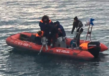 Władze: Lot Tu-154, który rozbił się w Soczi, trwał 70 sekund