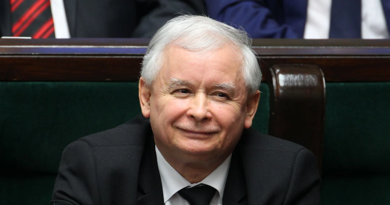 Prezes PiS Jarosław Kaczyński