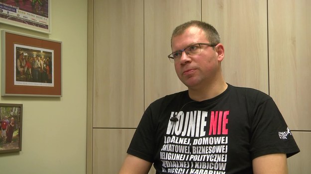 Marcin Garczyński opowiada o działaniach Pokojowego Patrolu.