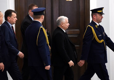 Kaczyński: Blokowanie mównicy to przestępstwo przeciwko państwu
