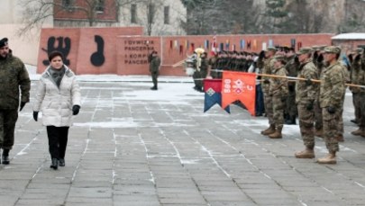 Powitanie żołnierzy USA w Polsce. Szydło: To najlepsza, najsilniejsza, najwspanialsza armia świata