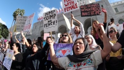 Miliony kobiet wyszły na ulice USA. Po wyborze Trumpa boją się o swoje prawa