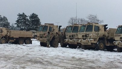 Kłopoty z przerzucaniem wojsk USA do Polski. Część pojazdów uszkodzonych