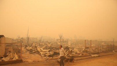 Katastrofalne pożary lasów w Chile. Spalone dziesiątki miejscowości i osad