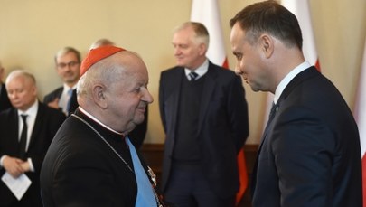 Kardynał Stanisław Dziwisz został odznaczony Orderem Orła Białego