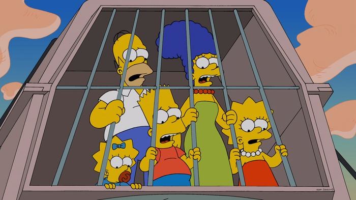 Zdjęcie ilustracyjne Simpsonowie odcinek 10 "Człowiek, który przybył, by stać się obiadem"
