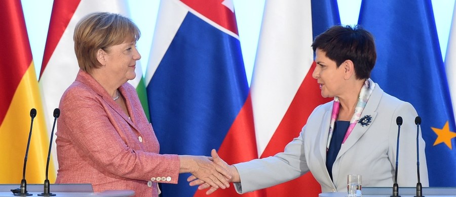 Zaczyna się bardzo międzynarodowy tydzień w polskiej polityce. Jednym z jego najważniejszych akcentów będzie rozmowa szefów rządów Polski i Niemiec - kanclerz Angeli Merkel i premier Beaty Szydło.