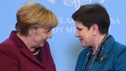 Rozmowa Beaty Szydło i Angeli Merkel w Warszawie: O praworządności, Nord Stream2 i Rosji