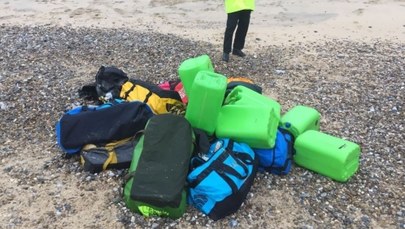 360 kilogramów kokainy znaleziono na plaży