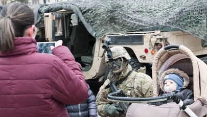 Skwierzyna powitała amerykańskich żołnierzy