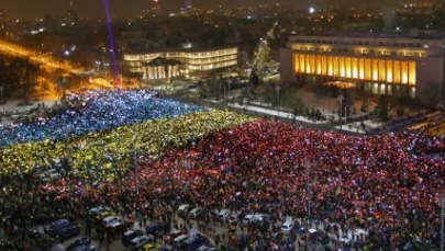 Kilkadziesiąt tysięcy osób wyszło w proteście na ulice rumuńskich miast