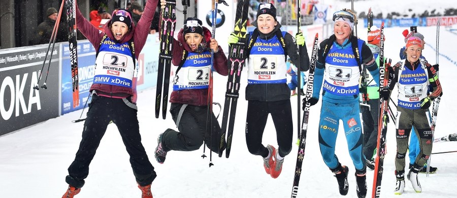 ​Magdalena Gwizdoń, Monika Hojnisz, Kinga Mitoraj i Krystyna Guzik zajęły siódme miejsce w rywalizacji sztafet 4x6 kilometrów w biathlonowych mistrzostwach świata w Hochfilzen. Wygrały Niemki przed Ukrainkami i Francuzkami.