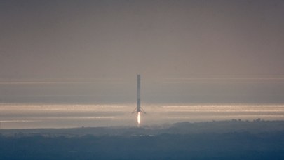Udany start rakiety Falcon 9 z przylądka Canaveral