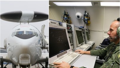 AWACS w Warszawie. Zobacz maszynę patrolującą przestrzeń powietrzną NATO!