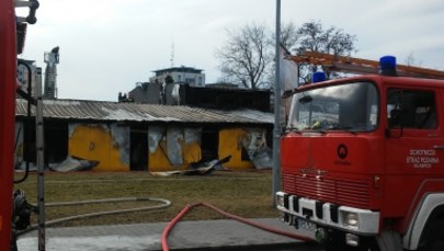 Opole: Spłonęła hurtownia elektronarzędzi