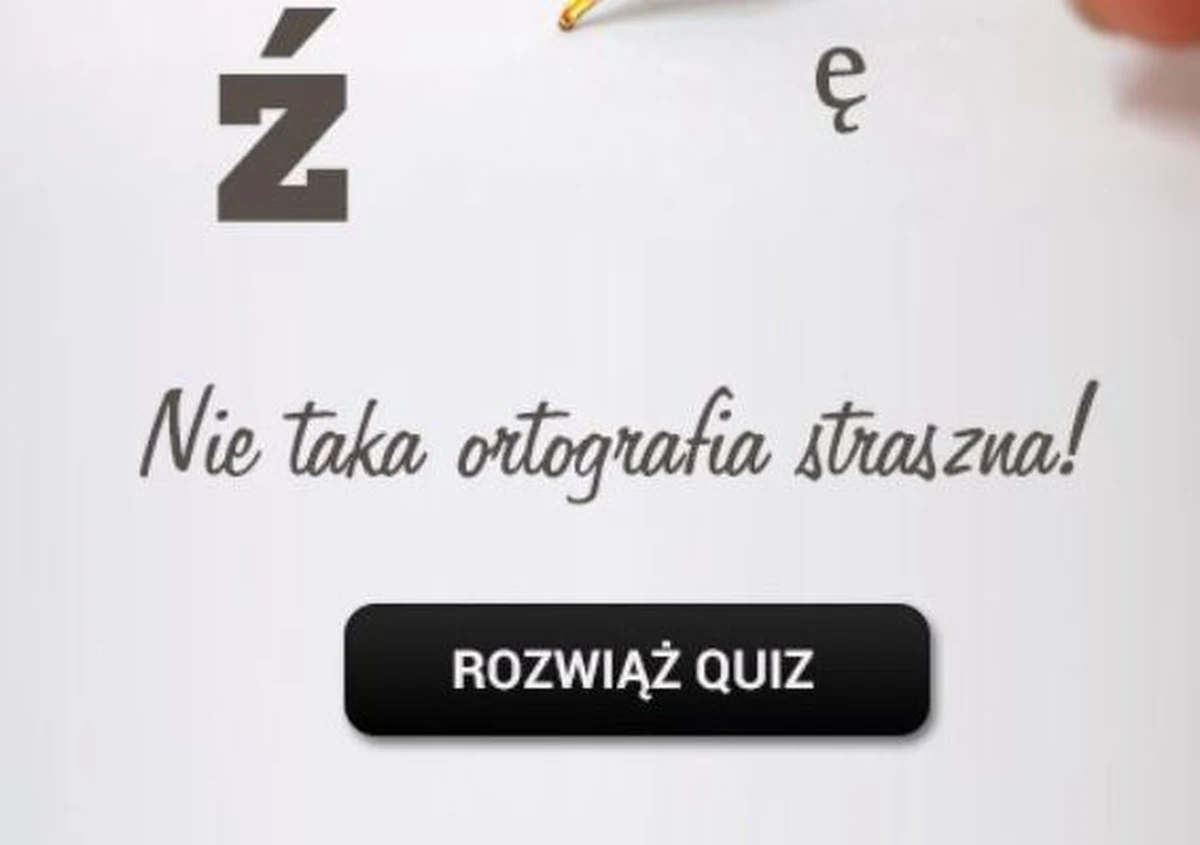 Tym razem w ramach rozgrzewki przed III Ogólnopolskim Dyktandem Krakowskim mamy dla was ortograficzny quiz. Mamy nadzieję, że będzie się cieszył Waszym takim samym zainteresowaniem jak dyktando. 
