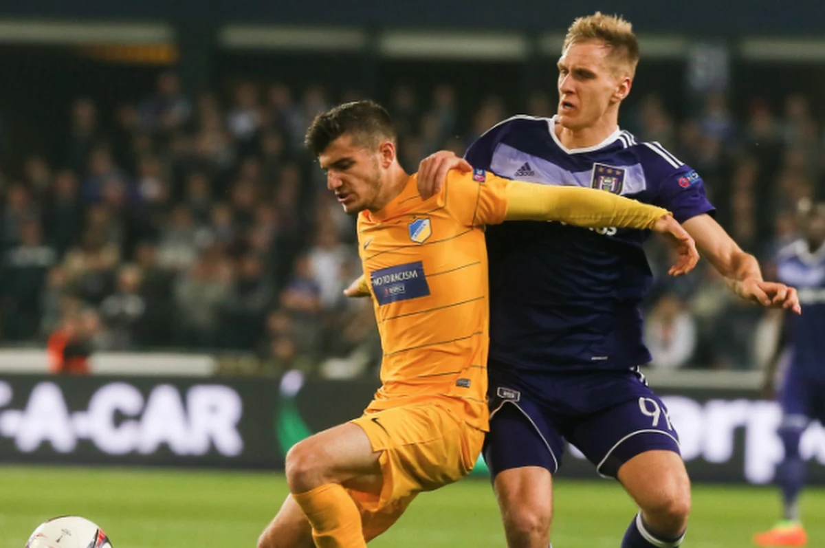 RSC Anderlecht, z Łukaszem Teodorczykiem w składzie, po raz drugi pokonał APOEL Nikozja 1:0 i awansował do ćwierćfinału piłkarskiej Ligi Europejskiej. Dalej zagrają także m.in. Manchester United, Ajax Amsterdam i Olympique Lyon, który wyeliminował Romę.
