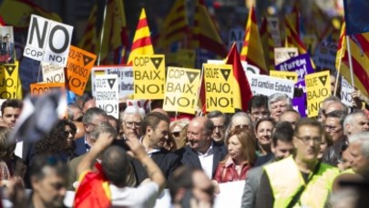Katalonia zostanie odłączona od Hiszpanii? W Barcelonie protesty