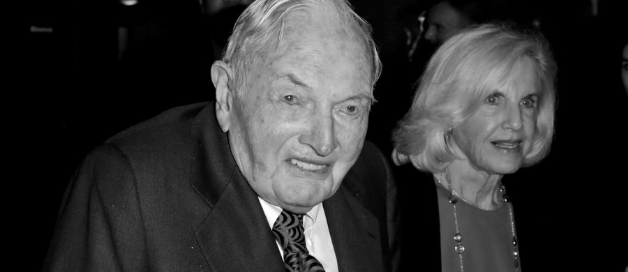 ​Nie żyje najstarszy miliarder świata David Rockefeller. Zmarł podczas snu w swoim domu w Pocantico Hills w stanie Nowy Jork. Miał 101 lat.