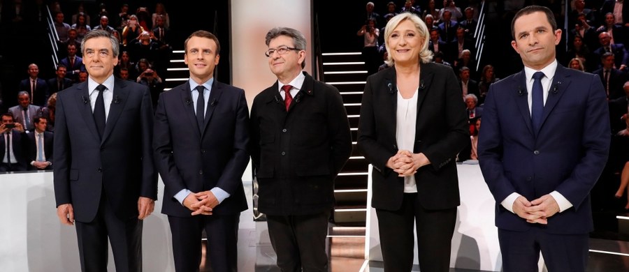 Burzliwy przebieg miała telewizyjna debata pięciu najpoważniejszych kandydatów we francuskich wyborach prezydenckich. Do szczególnie ostrej wymiany zdań doszło między liderką skrajnej prawicy Marine Le Pen a socjaldemokratą Emmanuelem Macronem.