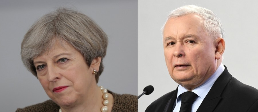 ​Spotkanie brytyjskiej premier Theresy May z prezesem Prawa i Sprawiedliwości Jarosławem Kaczyńskim w Londynie zostało odwołane - poinformowało Downing Street.
