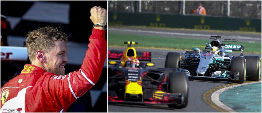 Niemiec Sebastian Vettel z teamu Ferrari wygrał wyścig Formuły 1 o Grand Prix Australii. Drugie miejsce zajął Brytyjczyk Lewis Hamilton z Mercedes GP, który startował z pole position, a trzecie jego kolega z teamu Fin Valtteri Bottas. Wyścig na torze w Melbourne był inauguracją 68. sezonu mistrzostw świata F1.