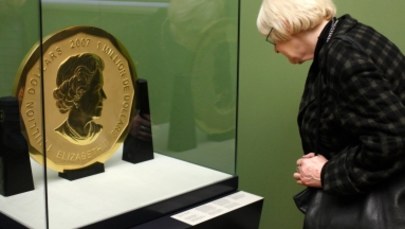 Złodzieje skradli z muzeum monetę ważącą 100 kg