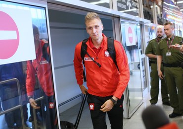 Piłkarska reprezentacja Polski wróciła do kraju po meczu z Czarnogórą