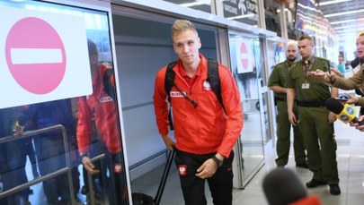 Piłkarska reprezentacja Polski wróciła do kraju po meczu z Czarnogórą