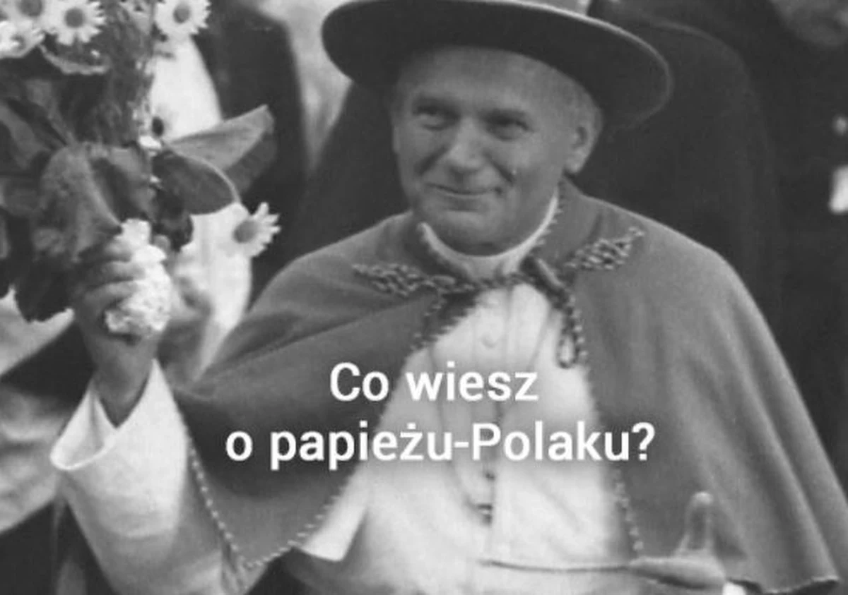 38 lat temu arcybiskup krakowski kardynał Karol Wojtyła został wybrany na papieża. Na pamiątkę tego wydarzenia 16 października ustanowiono Dniem Jana Pawła II. Z tej okazji mamy też dla Was quiz. Co wiecie o papieżu-Polaku?