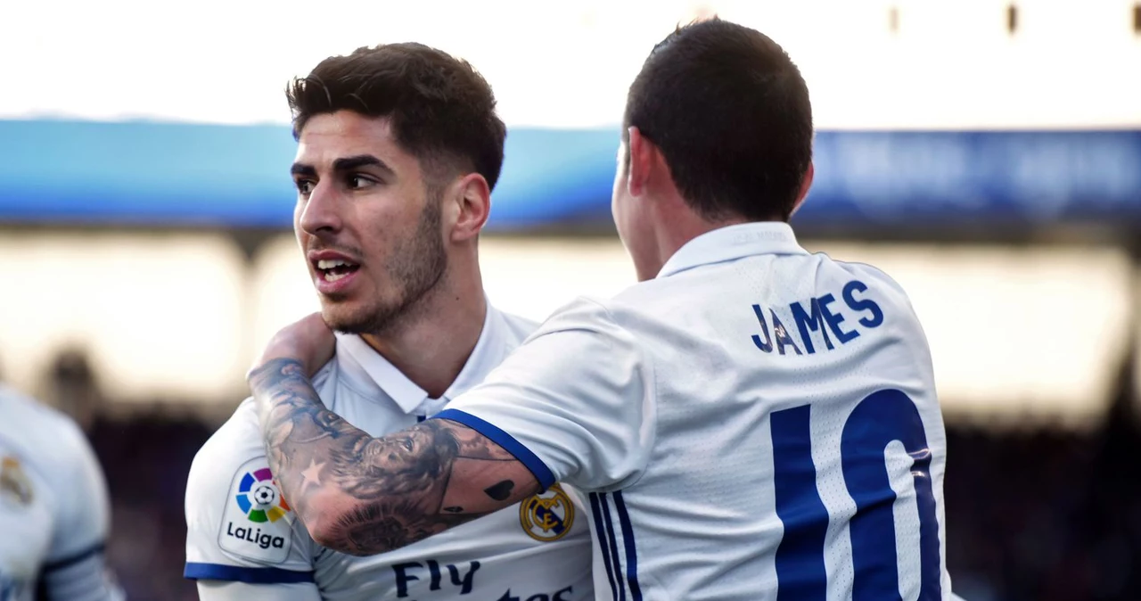 Marco Asensio i James Rodriguez