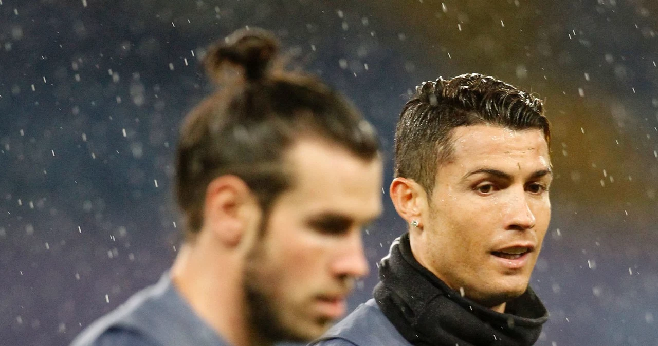 Gareth Bale (na pierwszym planie) i Cristiano Ronaldo