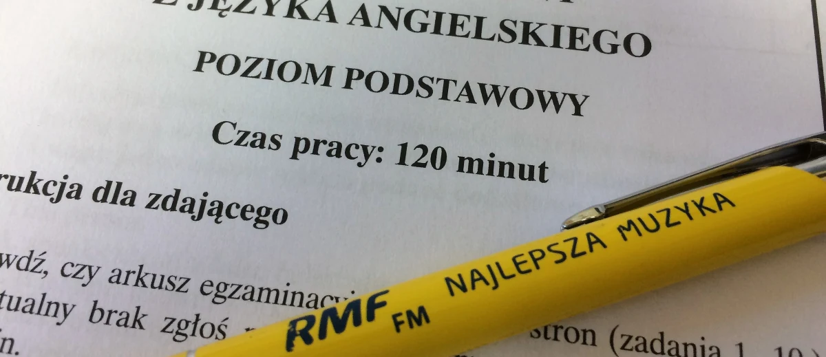 RMF FM i "Dziennik Gazeta Prawna" także w tym roku pomagają Wam sprawdzić wiedzę przed najważniejszym egzaminem w życiu - maturą. W środę do wydania "DGP" dołączona jest książeczka z przykładowymi zadaniami z języka angielskiego.