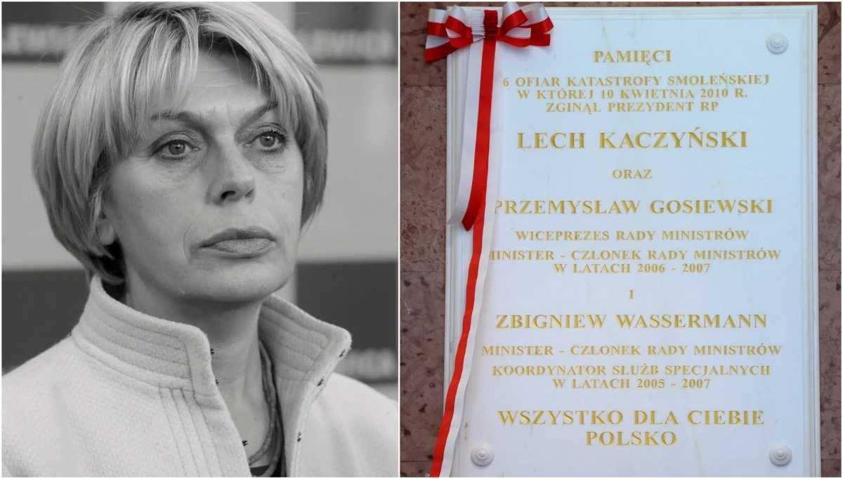 "Nie będzie zmiany smoleńskiej tablicy pamiątkowej w kancelarii premiera" - mówi reporterowi RMF FM rzecznik rządu Rafał Bochenek. Wczoraj premier Beata Szydło i prezes PiS Jarosław Kaczyński odsłonili tablicę upamiętniającą pracujących w kancelarii ministrów: Przemysława Gosiewskiego i Zbigniewa Wassermanna. Upamiętniono też Lecha Kaczyńskiego, który w tym budynku nie pracował. Pominięto natomiast Izabelę Jarugę-Nowacką.