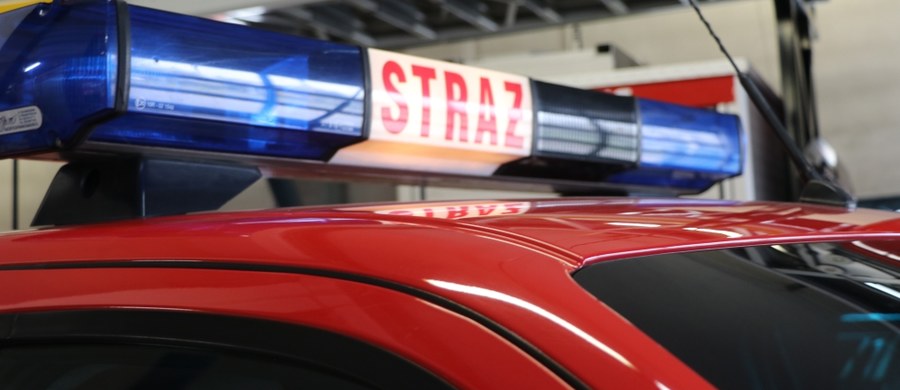 Akcja strażaków na lotnisku w Pyrzowicach (woj. śląskie). Ewakuowano 30 osób. 